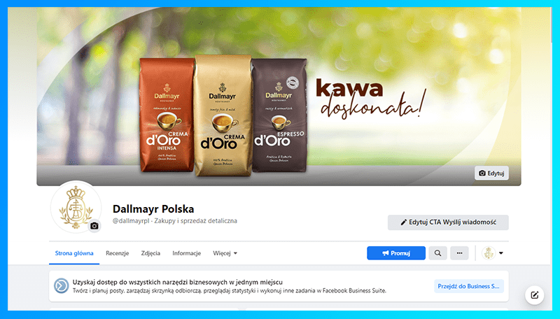 Case study - profil marki na Facebooku