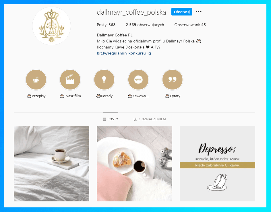 Promocja marki na Instagramie - case study
