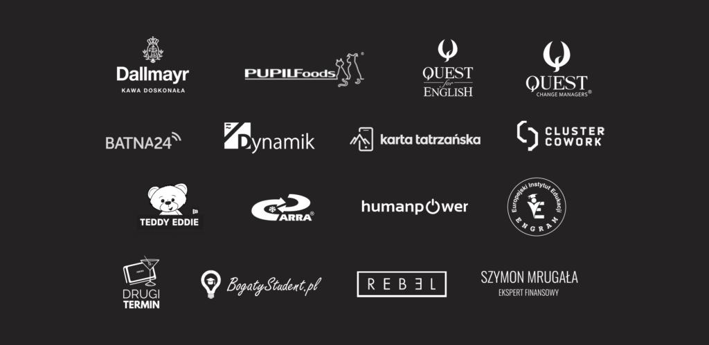 Lista klientów agencji social media Coconut Agency