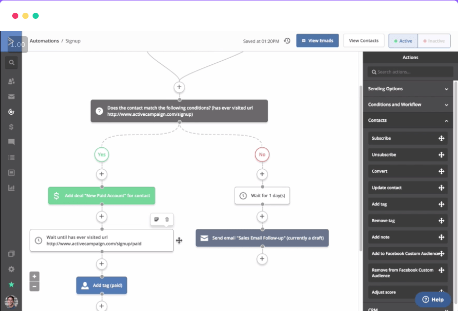 ActiveCampaign - marketing automation