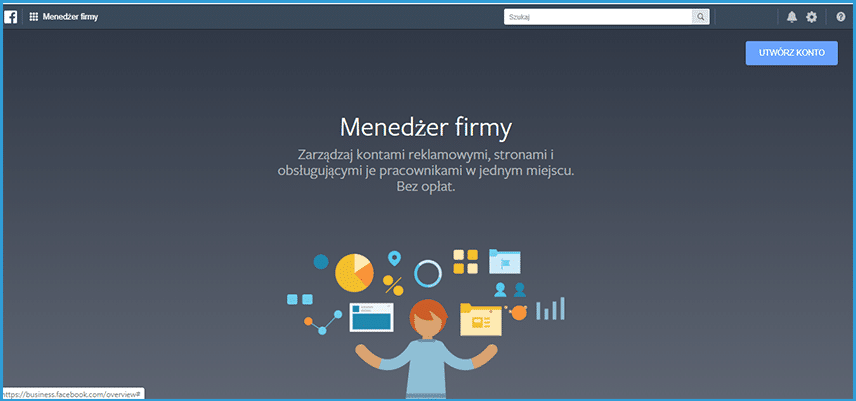 Menedżer firmy na Facebooku - jak założyć?