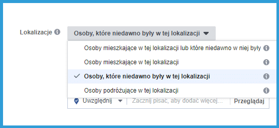 Targetowanie Reklamy na lokalizację