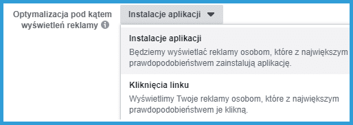 Reklama na Instalacje Aplikacji