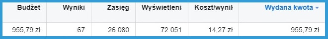 Lead Generation - budżet reklamowy na Facebooka