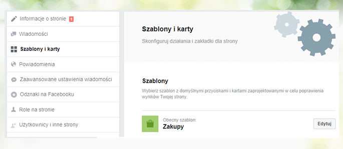 Sklep na Facebooku - dodawanie zakładki