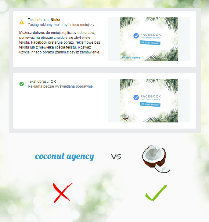 Dlaczego Facebook odrzucił moją grafikę w reklamie?