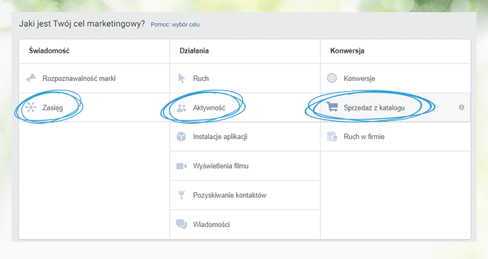 Reklamy Katalogowe na Facebooku