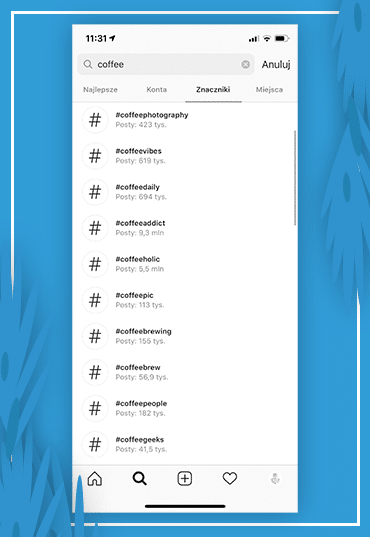 Hashtagi, czyli znaczniki