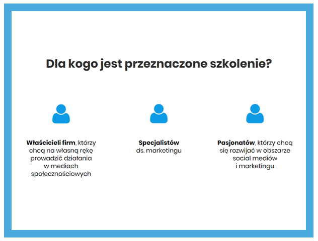 Szkolenie Facebook Ads - dla kogo jest