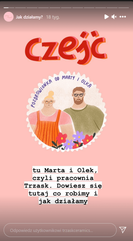 Co dodawać na Insta Stories? Przedstawienie marki