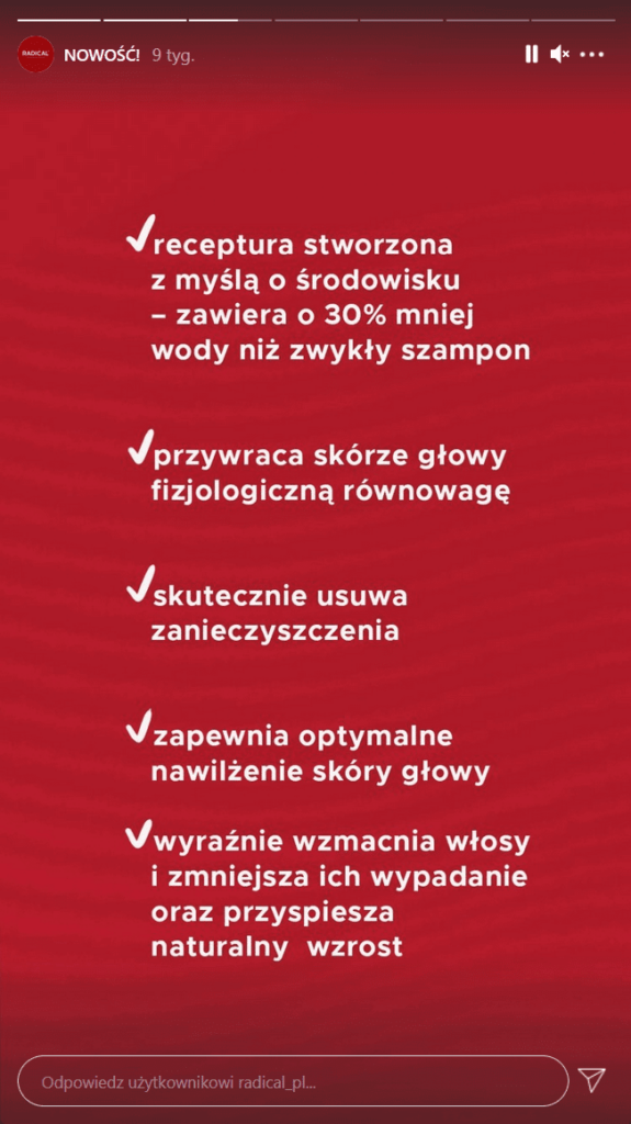 Nowości w sklepie na Insta Stories