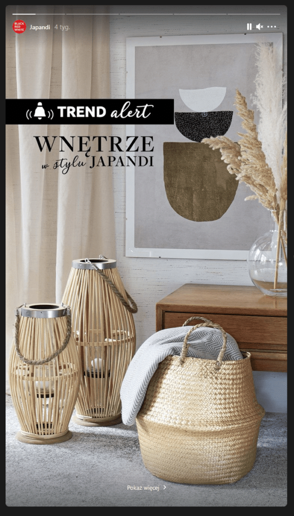 Branża home decor i meblarska w social mediach.