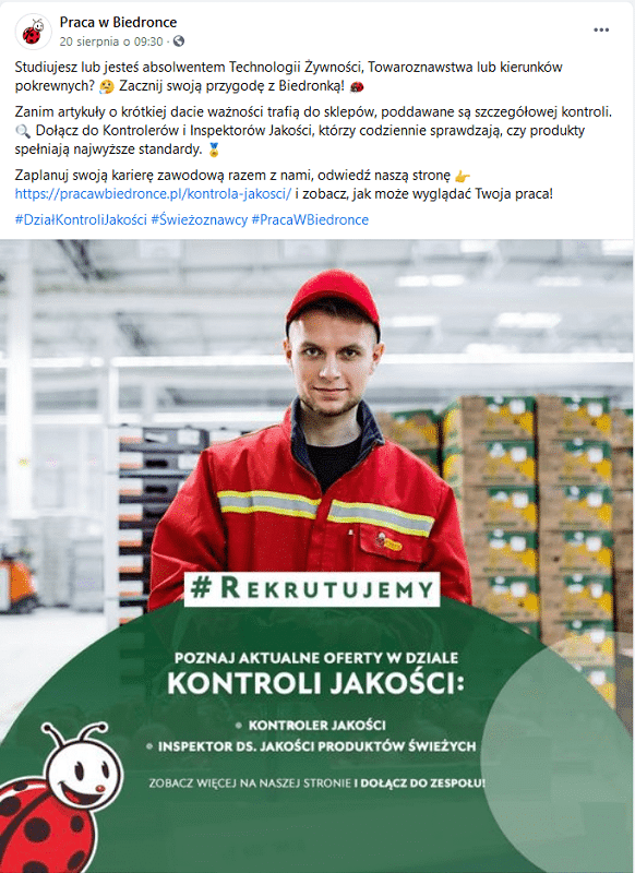 Employer Branding na Facebooku