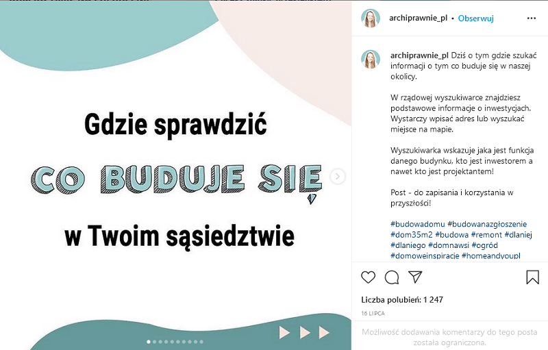 Branża nieruchomości w social media - treści merytoryczne