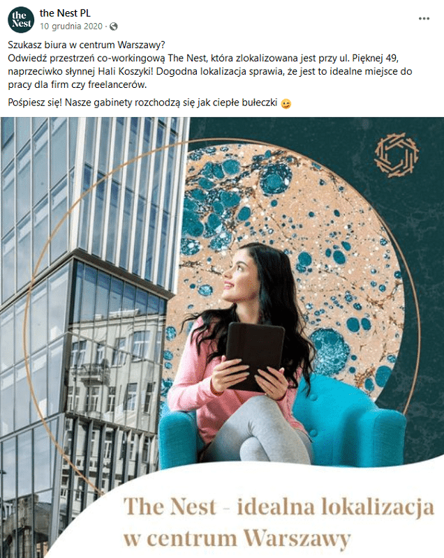 Branża nieruchomości w social media - materiały graficzne