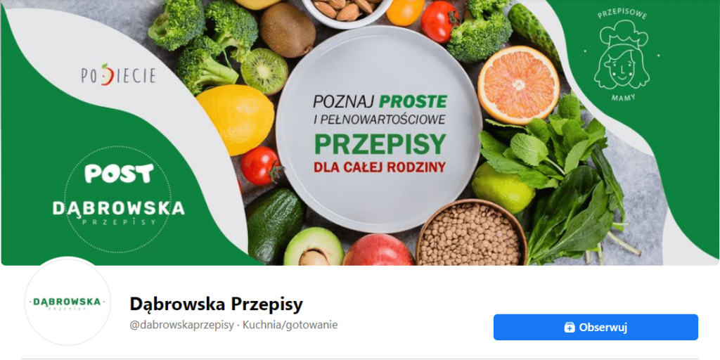 Branża dietetyczna na Facebooku