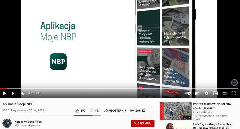 Branża finansowa na YouTube