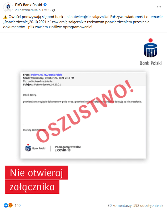 Treści edukacyjne w social mediach - branża finansów.