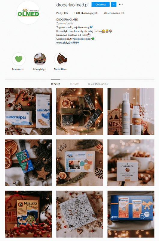 Estetyczne ułożenie feedu na Instagramie