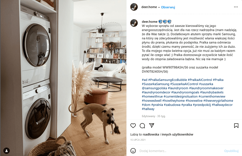 Branża wyposażenia łazienek - współprace z influencerami