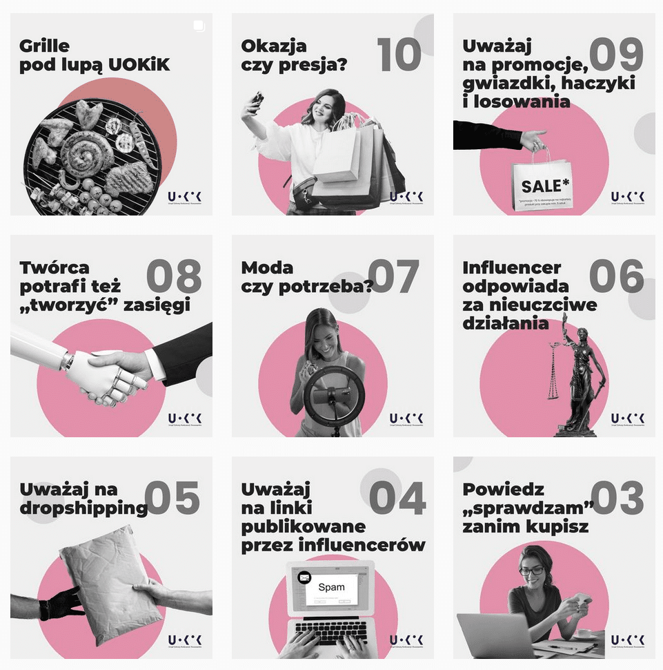 Kolaż UOKIK - na co uważać