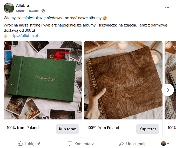 Lejek sprzedaży - Allubra reklamy remarketing