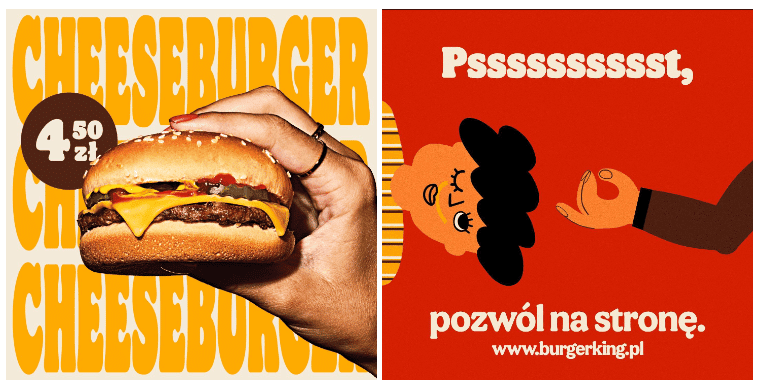 Reklama w social mediach – Burger King.