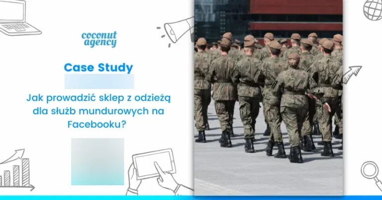 Sklep z odzieżą dla służb mundurowych – obsługa Social Media | Case Study